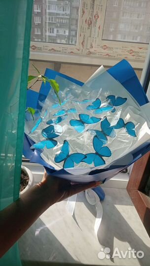 Букет из бабочек на заказ и в наличии