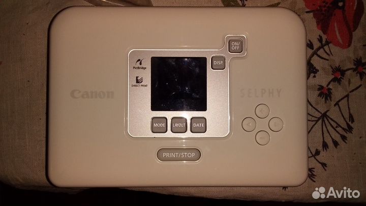 Фотопринтер canon selphy ср720