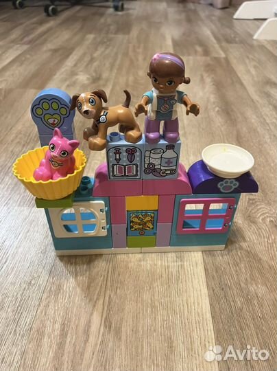 Lego duplo пиццерия и доктор плюшева