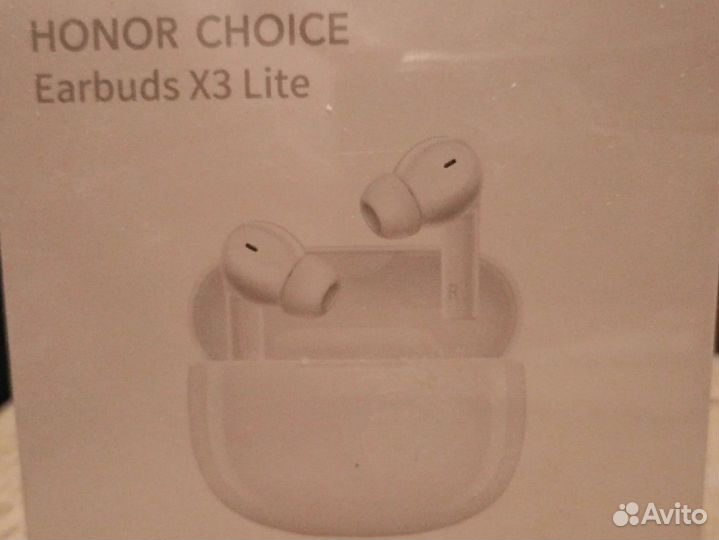 Наушники Honor choice earbuds x3 lite