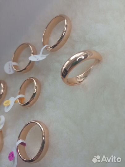 Обручальное кольцо ювелирный сплав