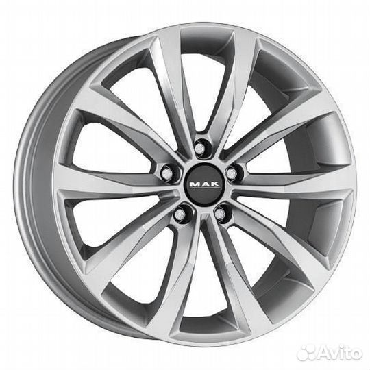 Диски MAK Wolf 8x18 5*112 ET41 DIA57.1 Silver Лито