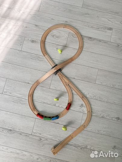 Деревянная железная дорога IKEA