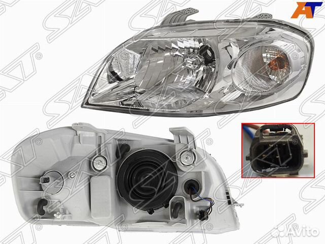 Фара левая Chevrolet Aveo (T250) 2005-2011