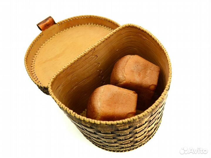 Короб из бересты плетеный большой