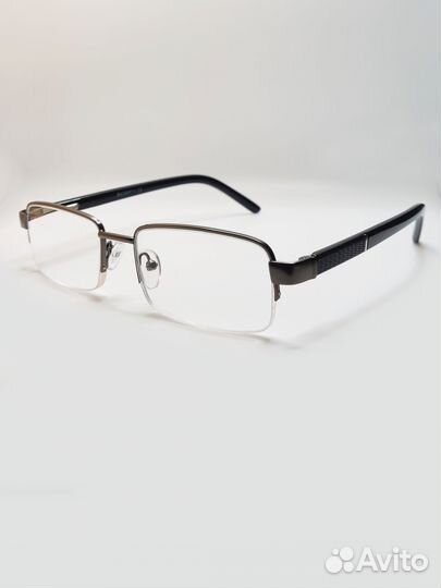 Очки с диоптриями мужские минус/плюс