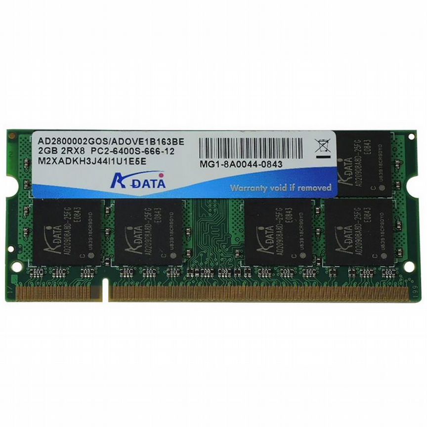 [AD2800002GOS] Оперативная Память Adata Ddr2 2gb Ad2800002gos
