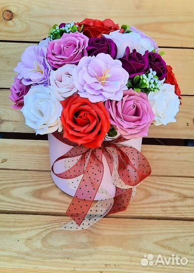 Мыльные цветы