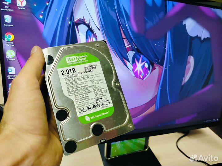 Жесткие диски 3,5 2Tb/1Tb/500Gb