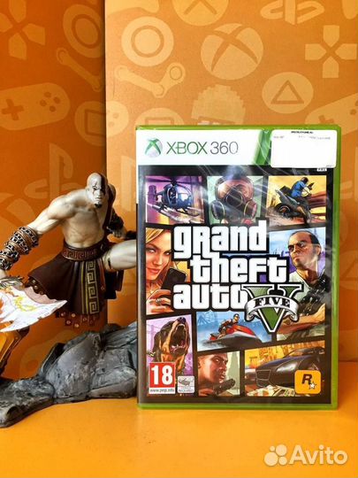 Xbox 360 Grand Theft Auto V (GTA 5) (рус суб)