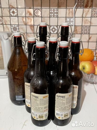 Бутылки с бугельной пробкой