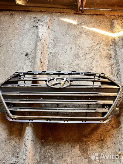 Решетка hyundai elantra