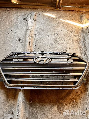 Решетка hyundai elantra