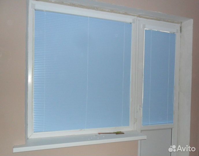 Жалюзи горизонтальные алюминиевые защитные