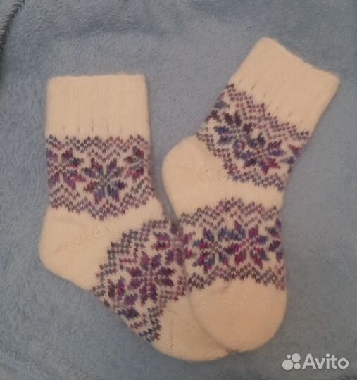 Носки вязаные новые