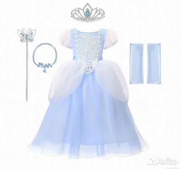 Платье костюм золушки 134