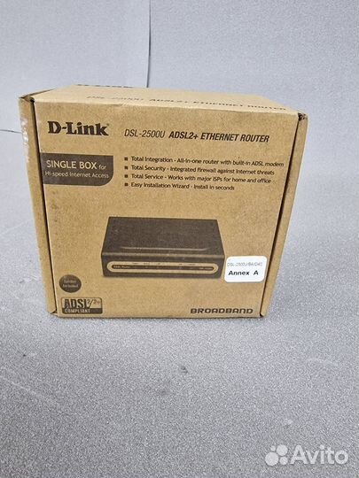 Модем adsl D-Link DSL-2500U /BA/D4C