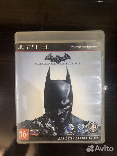 Batman летопись аркхема ps3