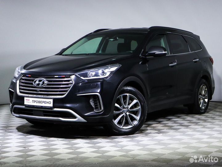 Hyundai Grand Santa Fe 2.2 AT, 2017, 129 753 км