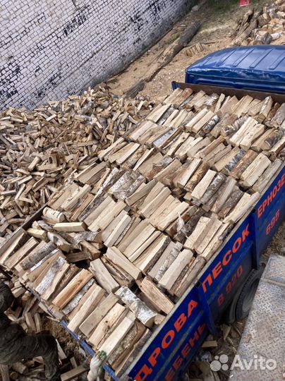 Дрова березовые колотые