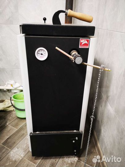Газовый котел напольный лемакс 12.5 + автоматика