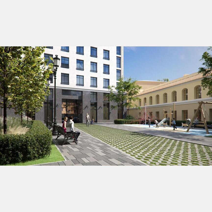 3-к. квартира, 96,8 м², 4/9 эт.