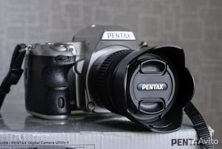 Раритетный Pentax K-5 Silver + два объектива