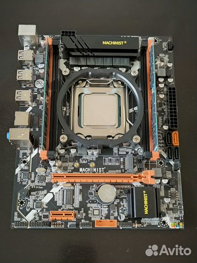 Комплект 2011 Xeon 2667v2, MB Machinist,DDR3 32gb