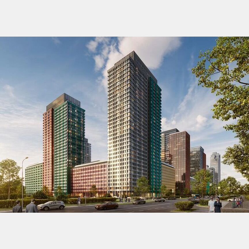 3-к. квартира, 78,5 м², 16/32 эт.