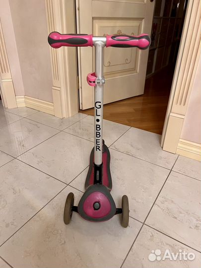 Самокат глоббер трехколесный