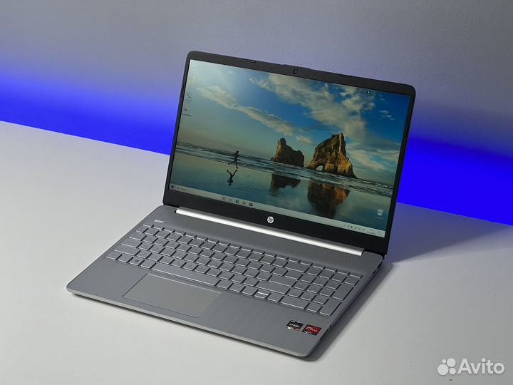 Мощный HP IPS Ryzen 7 8-ядерный