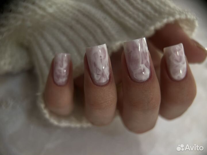 Маникюр с покрытием гель лак