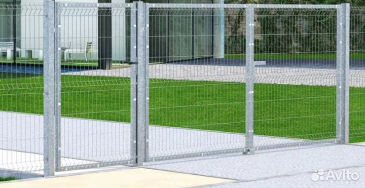 Забор из 3D сетки профессионально под ключ