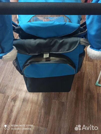 Санки коляска nika 7-2