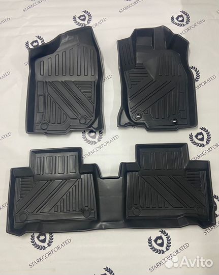 Коврики модельные 3D резиновые Toyota Harrier 60