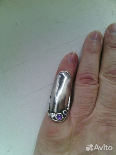 Перстень серебро