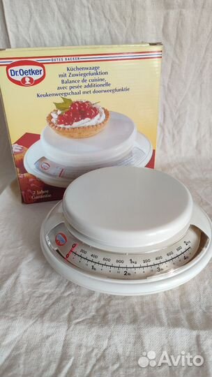 Весы кухонные механические Dr. Oetker