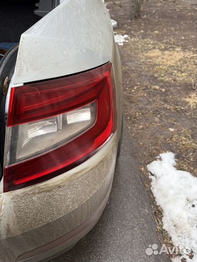 LED фонари skoda octavia a7/a7fl
