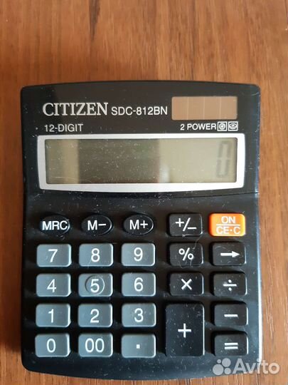 Калькулятор Citizen