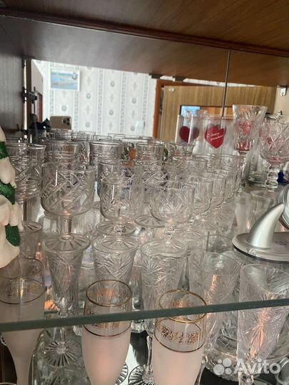 Хрустальная посуда СССР