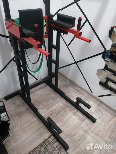 Турник напольный. Силовой тренажер, турник, брусья