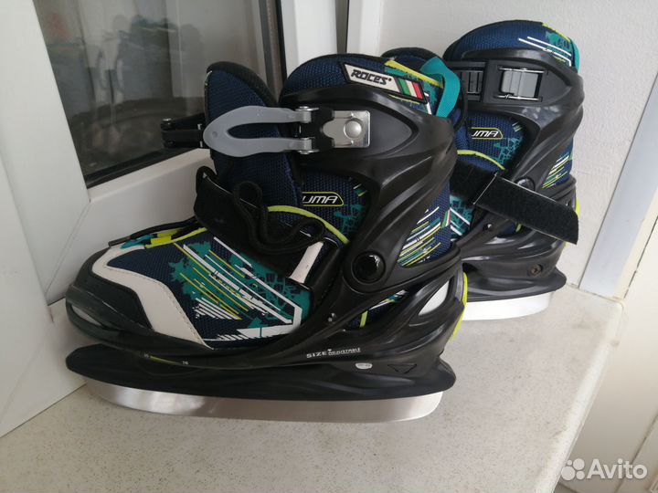 Коньки детские раздвижные