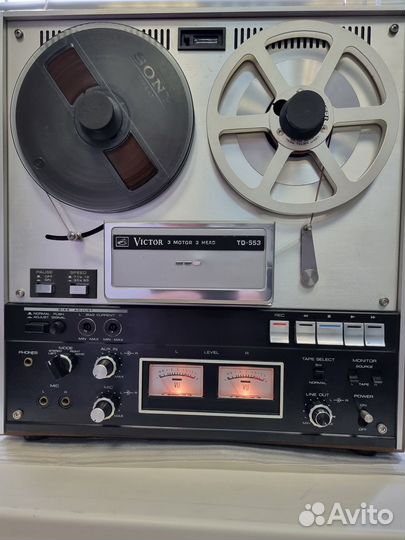 Victor TD-553 катушечный магнитофон 100v