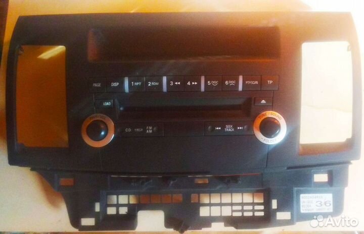 Рамка магнитолы для Mitsubishi Lancer X