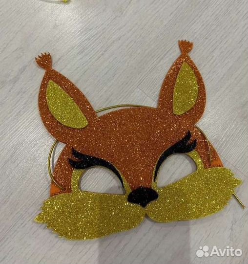 Новогодний костюм белочки 98-104 см