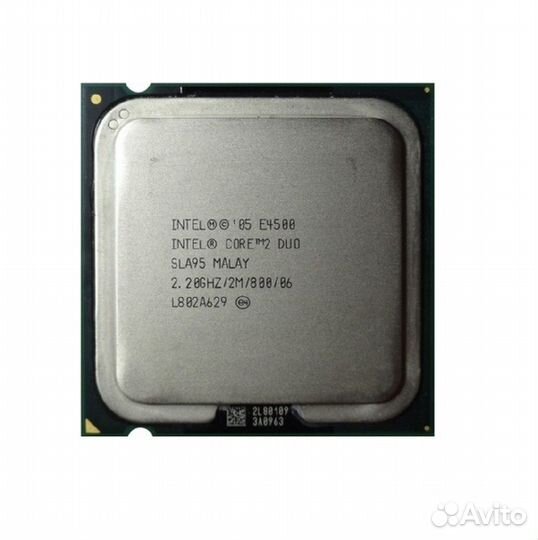 Б/у Core2Duo E4500 2,2/2/800 SLA95