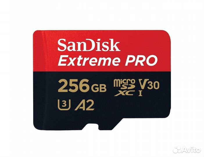 Карта памяти SanDisk MicroSD 256GB Extreme Pro V3