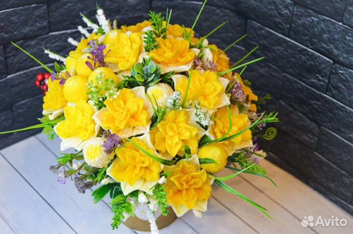 Букет из мыла