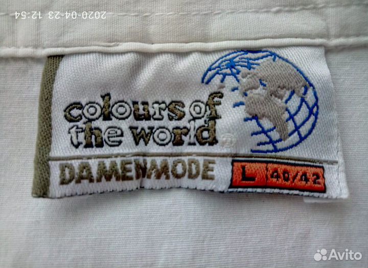 Блузка белая