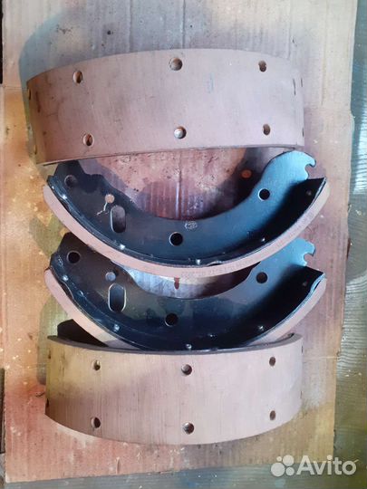 Колодка тормозная задняя Газель увеличенные